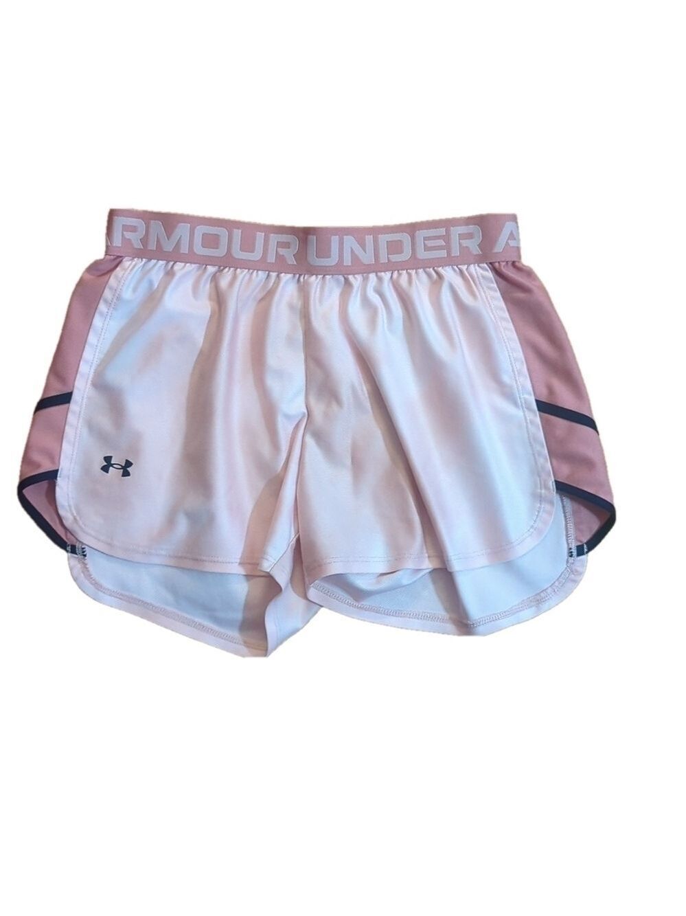 Under Armour Pink Athletic Running Shorts Small